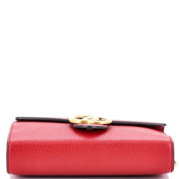 Gucci GG Marmont Chain Wallet Leather Mini reb-590-091825 - Picture 4 of 9